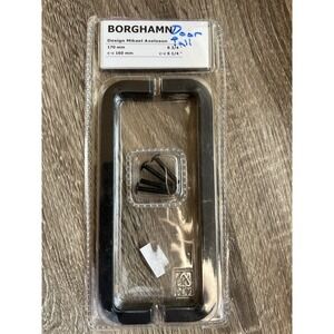 IKEA Borghamn 6-3/4" 170mm Cabinet Pulls, Matte Black 2 In Package 203-160-46